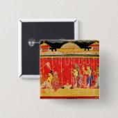 ディスパースからのKrishnaの親の結婚、 缶バッジ (正面&裏面)