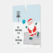 ディスパーソナライズされたクゴルフクリスマスコレクション2022 メタルオーナメント (正面左)