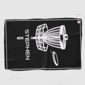 ディスパーソナライズされたクゴルフタオル ゴルフタオル (横)