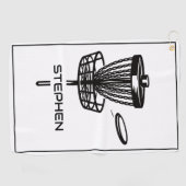 ディスパーソナライズされたクゴルフタオル ゴルフタオル (横)