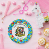 ディスパーソナライズされたクゴルフボーイズ誕生日 ペーパープレート (パーティー)