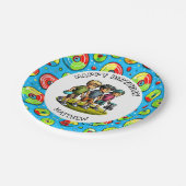 ディスパーソナライズされたクゴルフボーイズ誕生日 ペーパープレート (アングル)