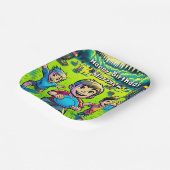 ディスパーソナライズされたクゴルフボーイズ誕生日 ペーパープレート (傾斜あり)