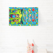 ディスパーソナライズされたクゴルフボーイズ誕生日 横断幕 (インサイチュ)