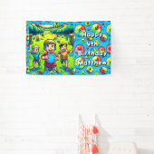 ディスパーソナライズされたクゴルフボーイズ誕生日 横断幕 (インサイチュ)