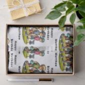 ディスパーソナライズされたクゴルフボーイズ誕生日 薄葉紙 (ギフト)