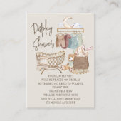 ディスプレイシャワーぼほ子供部屋ギフトラベル エンクロージャーカード (正面)