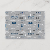 ディスプレイシャワーカード、リトルマン、ボウタイ エンクロージャーカード (裏面)