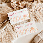 ディスプレイシャワーカード、地元で育った赤ちゃんシャワー エンクロージャーカード