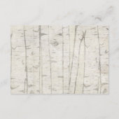 ディスプレイシャワーフローラウッドランドフォレストガールベビー エンクロージャーカード (裏面)