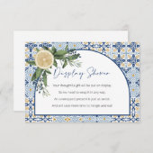 ディスプレイシャワー未包の柑橘類イタリアンテーマE エンクロージャーカード (正面/裏面)