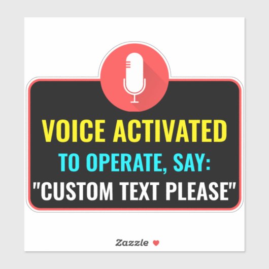 ディスペンサーカスタム用の音声活性化シール シール (シート)