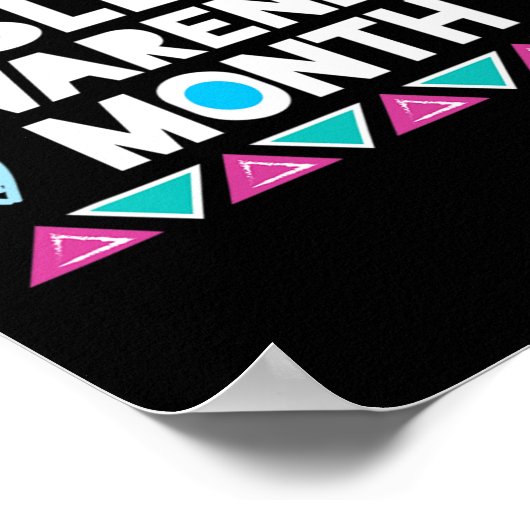 ディスレクシア認識度月製品ディスレクシアAwarenes ポスター (角)