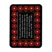 ディス感動的アマグネットの引用文 マグネット (縦)