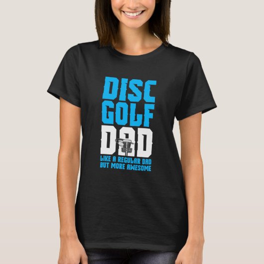 ディス誇りを持ったクゴルフパパ Tシャツ (正面)