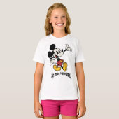 ディズニークラシックアイコンTシャツ 説明: Tシャツ (正面フル)