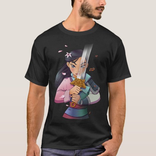 ディズニームーランアニメ半身戦士プレミアム Tシャツ (正面)