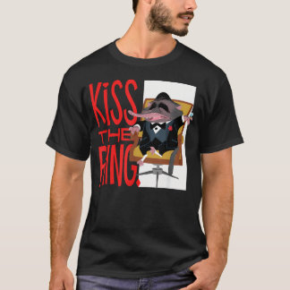 ディズニー ズートピア Mr ビッグ キス・ザ・リング おもしろTシャツ Tシャツ