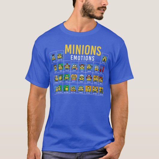 ディズピカブル・ミー ミニオンズ 周期表 ミニオンズ グ Tシャツ (正面)