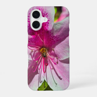 ディセンポ・ガーデンズの美しいピンクのツツジの花 iPhone 16ケース