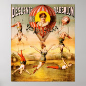 ディゼントD'アブサロン恋しく思シエナアクロバティック・サーカス ポスター (正面)