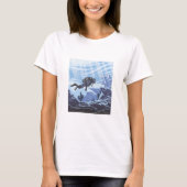 ディゾルブ形状スケーラブルTシャツ Tシャツ (正面)