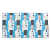 ディッキー – クリケット ヘリテージ ピローケース (裏面-左)