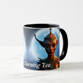 ディックの朝のお茶をカスタマイズパーソナライズされた可能 マグカップ (正面右)