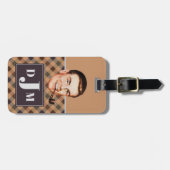 ディックズゴルフクラブバッグラベル ラゲッジタグ (正面横)