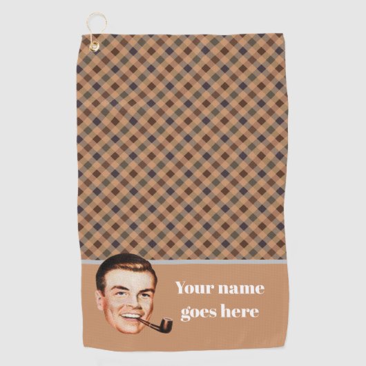 ディック金ゴールドタオル ゴルフタオル (正面)