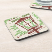 ディック&エディー飲み物用コースター コースター (左側)