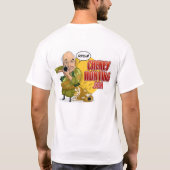 ディック・チェイニーと捜すこと Tシャツ (裏面)