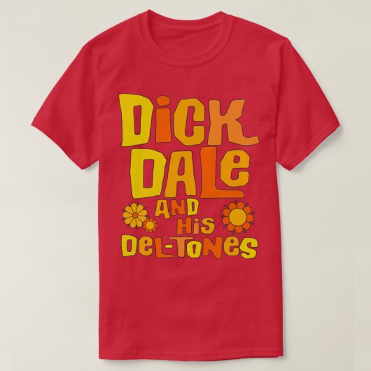 ディック・デール Tシャツ (デザイン正面)