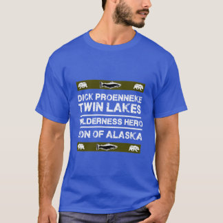 ディック・プロネケtシャツDick Proenneke Twin Lake He Tシャツ
