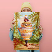 ディッシュダーリングハローシュガーアートプリント ポスター