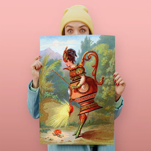 ディッシュ・ダーリングズ女神のナイトアートプリント ポスター