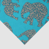 ディッツィペイズリーゾーズオンターコイズティッシュペーパー 薄葉紙 (詳細)