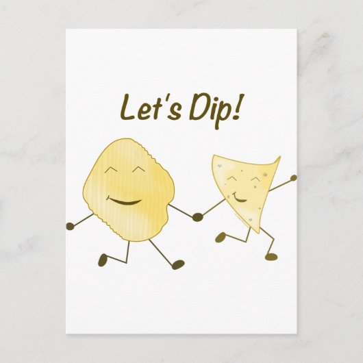 ディップしよう! ポストカード (正面)