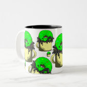 ディップ数X ツートーンマグカップ (正面左)