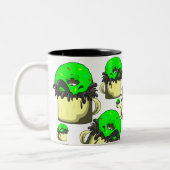 ディップ数X ツートーンマグカップ (左)