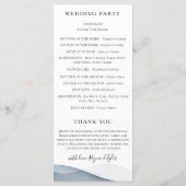 ディップ染料ブルーウォーター結婚カラー プログラム (裏面)