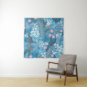 ディツィーフローラル:ヴィンテージスプリングデザイン タペストリー (インサイチュ)