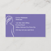 ディティシアンアポイントメント名刺デザイン 名刺 (正面)