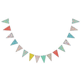 ディティフローラ夏 バンティングフラッグ