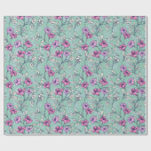 ディティ芸術的フロで抽象芸術の枝を咲かせる ラッピングペーパー (フラット)