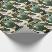 ディドのエリザベスの美女および女性マレー ラッピングペーパー (角)