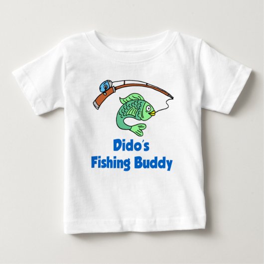 ディドズ魚釣りバディ ベビーTシャツ (正面)