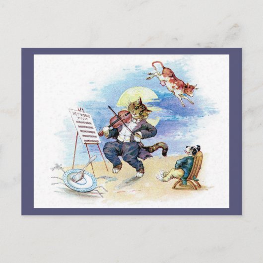 ディドル・ディドル・子供部屋韻 ポストカード (正面)