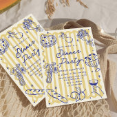 ディナイタリアンーラドルチェヴィータ誕生日招待状 招待状