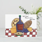 ディナイタリアンー招待状 招待状 (スタンド正面)